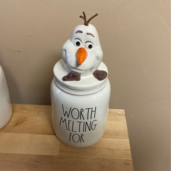 Rae Dunn Other - Last One! Rae Dunn Worth Melting For Olaf Canister Christmas Holiday Seasonal